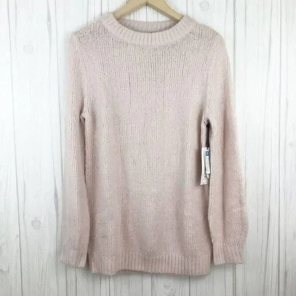 TREASURE & BOND Pink Crewneck Sweater Small